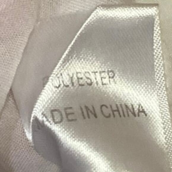 Polly White Polka Dot Ruffle V-neck Long Puff Sleeve Tiered Ruffle Mini Dress 6 - Picture 5 of 5